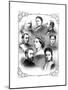 Queen Victoria's Royal Family, 1880-null-Mounted Giclee Print