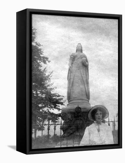 Queen Victoria's Statue, College Green, Bristol, 20th Century-Joseph Edgar Boehm-Framed Stretched Canvas