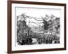 Queen Victoria's Visit to Birmingham, 1858-null-Framed Giclee Print