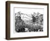 Queen Victoria's Visit to Birmingham, 1858-null-Framed Giclee Print