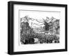 Queen Victoria's Visit to Birmingham, 1858-null-Framed Giclee Print