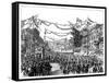 Queen Victoria's Visit to Birmingham, 1858-null-Framed Stretched Canvas