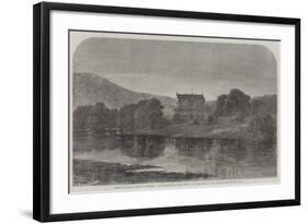 Queen Victoria's Visit to Germany, Reinhardsbrunn, Near Gotha, the Residence of Her Majesty-Samuel Read-Framed Giclee Print