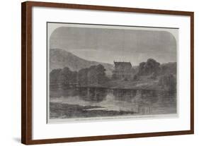 Queen Victoria's Visit to Germany, Reinhardsbrunn, Near Gotha, the Residence of Her Majesty-Samuel Read-Framed Giclee Print