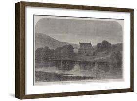 Queen Victoria's Visit to Germany, Reinhardsbrunn, Near Gotha, the Residence of Her Majesty-Samuel Read-Framed Giclee Print