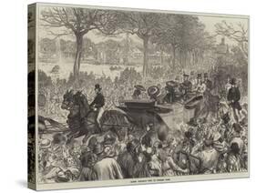 Queen Victoria's Visit to Victoria Park-Arthur Hopkins-Stretched Canvas