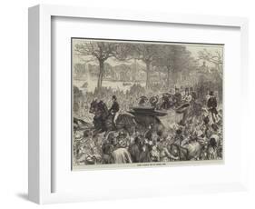 Queen Victoria's Visit to Victoria Park-Arthur Hopkins-Framed Giclee Print