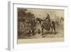 Queen Victoria Sitting on a Horse at Osborne-Edwin Henry Landseer-Framed Giclee Print