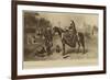 Queen Victoria Sitting on a Horse at Osborne-Edwin Henry Landseer-Framed Premium Giclee Print