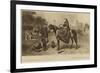 Queen Victoria Sitting on a Horse at Osborne-Edwin Henry Landseer-Framed Premium Giclee Print