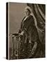 Queen Victoria - Standing Portrait-null-Stretched Canvas