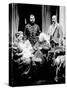 Queen Victoria, Tsar Nicholas II, His Wife and Daughter and Albert, Prince of Wales, Balmoral, 1896-null-Stretched Canvas