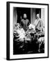 Queen Victoria, Tsar Nicholas II, His Wife and Daughter and Albert, Prince of Wales, Balmoral, 1896-null-Framed Photographic Print
