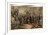 Queen Victoria Visiting HMS Resolute, 16th December, 1856, Published 1859-William 'Crimea' Simpson-Framed Giclee Print