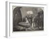 Queen Victoria Visiting the Tomb of Frederick the Great-null-Framed Giclee Print