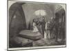 Queen Victoria Visiting the Tomb of Frederick the Great-null-Mounted Giclee Print