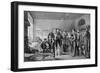 Queen Victoria Visiting the Wounded, 1850S-Jerry Barrett-Framed Giclee Print