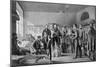 Queen Victoria Visiting the Wounded, 1850S-Jerry Barrett-Mounted Giclee Print