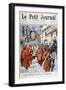 Queen Victoria Watching the Procession of the Red Penitents, 1898-F Meaulle-Framed Giclee Print