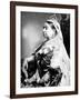 Queen Victoria Wearing the Small Imperial Crown to Mark Her 66th Birthday-null-Framed Premium Photographic Print