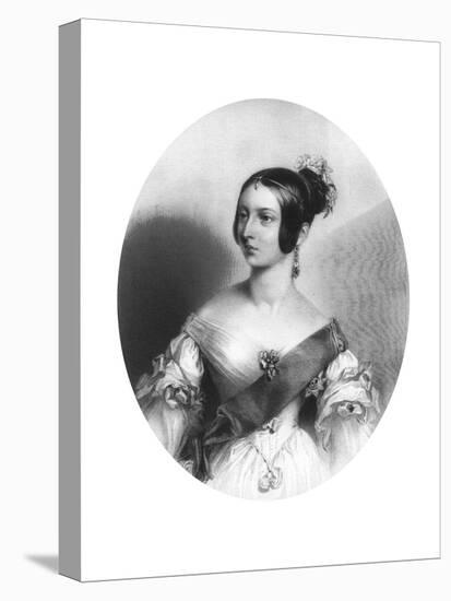 Queen Victoria When Young, C1830S-null-Stretched Canvas