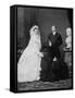 Queen Victoria with the Prince and Princess of Wales on the Day of their Marriage, 1863-null-Framed Stretched Canvas