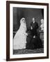 Queen Victoria with the Prince and Princess of Wales on the Day of their Marriage, 1863-null-Framed Giclee Print