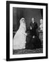 Queen Victoria with the Prince and Princess of Wales on the Day of their Marriage, 1863-null-Framed Giclee Print