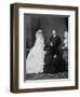 Queen Victoria with the Prince and Princess of Wales on the Day of their Marriage, 1863-null-Framed Giclee Print