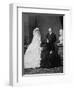 Queen Victoria with the Prince and Princess of Wales on the Day of their Marriage, 1863-null-Framed Giclee Print