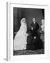 Queen Victoria with the Prince and Princess of Wales on the Day of their Marriage, 1863-null-Framed Giclee Print