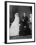 Queen Victoria with the Prince and Princess of Wales on the Day of their Marriage, 1863-null-Framed Giclee Print