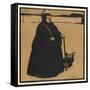 Queen Victoria (Woodcut)-William Nicholson-Framed Stretched Canvas