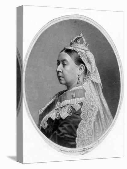 Queen Victoria-null-Stretched Canvas