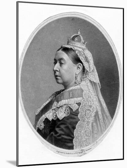 Queen Victoria-null-Mounted Photographic Print