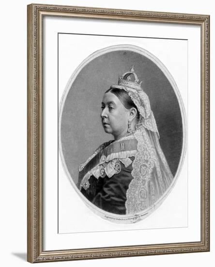 Queen Victoria-null-Framed Photographic Print