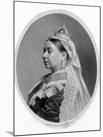 Queen Victoria-null-Mounted Photographic Print