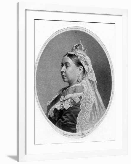 Queen Victoria-null-Framed Photographic Print