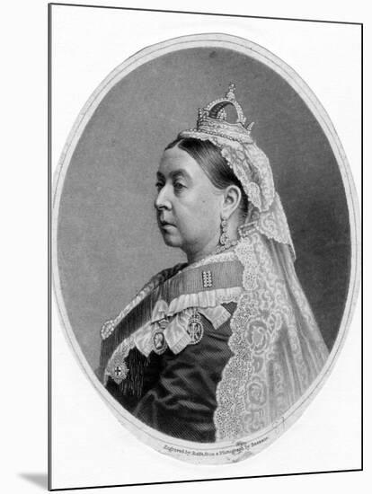 Queen Victoria-null-Mounted Photographic Print