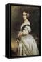 Queen Victoria-Franz Xaver Winterhalter-Framed Stretched Canvas