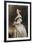 Queen Victoria-Franz Xaver Winterhalter-Framed Art Print