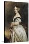 Queen Victoria-Franz Xaver Winterhalter-Stretched Canvas