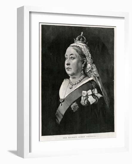 Queen Victoria-Von Angeli-Framed Art Print