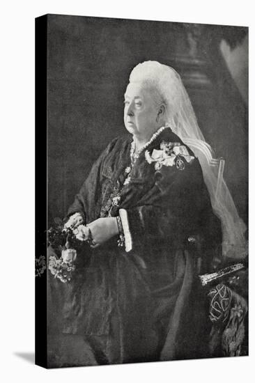 Queen Victoria-English Photographer-Stretched Canvas