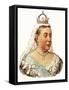 Queen Victoria-English-Framed Stretched Canvas