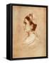 Queen Victoria-Franz Seraph von Lenbach-Framed Stretched Canvas