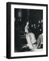 Queen Victoria-David Wilkie-Framed Giclee Print