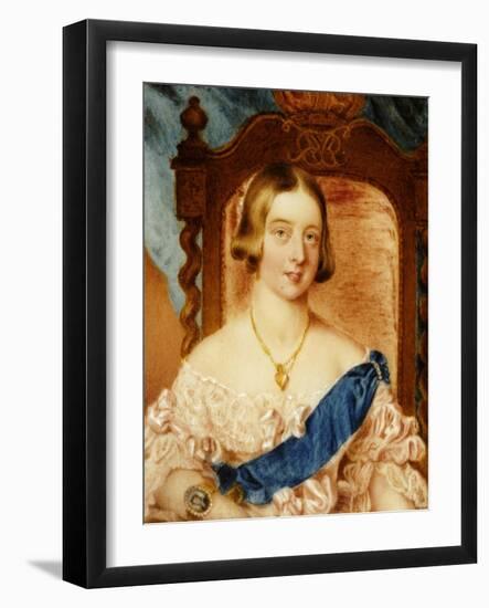 Queen Victoria-Lady Burrard-Framed Giclee Print