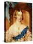 Queen Victoria-Lady Burrard-Stretched Canvas