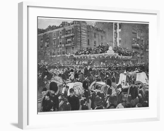 Queen Victorias Funeral-null-Framed Photographic Print